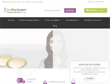 Tablet Screenshot of dietpro-system.com